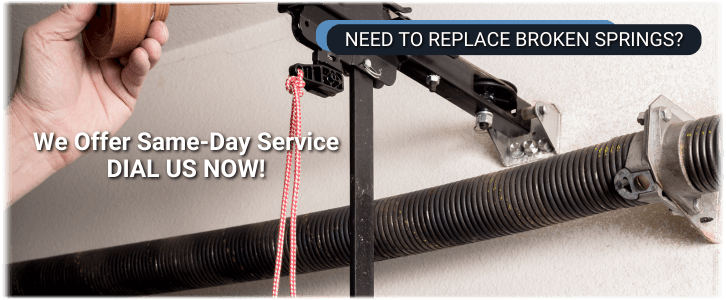 Broken Garage Door Spring St Peters MO