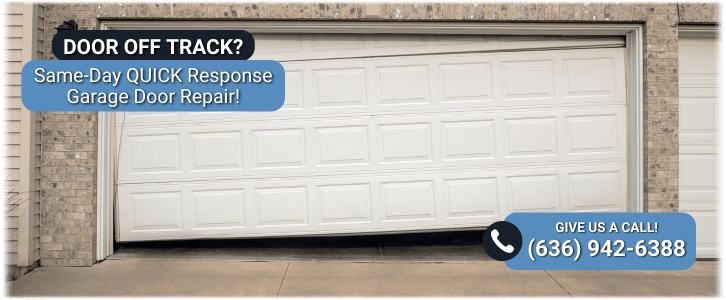 Garage Door Off Track In St Peters MO
